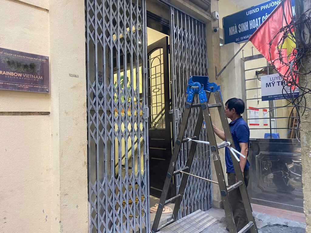 Sửa Cửa Xếp Sắt Tại Nhà Hà Nội