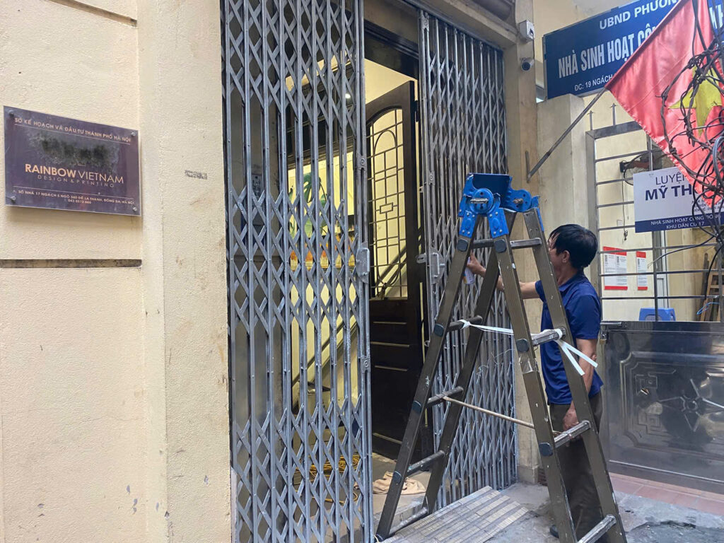 Sửa Cửa Kéo Sắt Tại Hà Nội