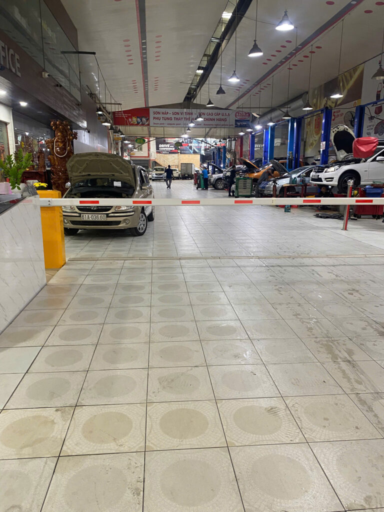 Sửa Barie KCN Thuận Thành I